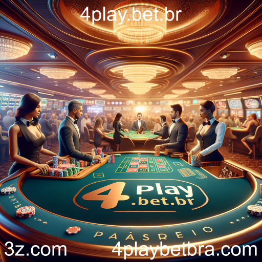 Experiência em Jogos Ao Vivo no 4play.bet.br